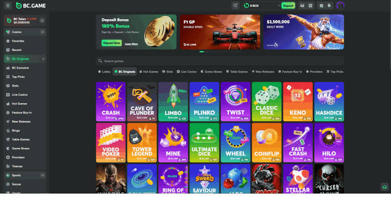 Unveiling BC.Game Casino and Sportsbook A Complete Guide